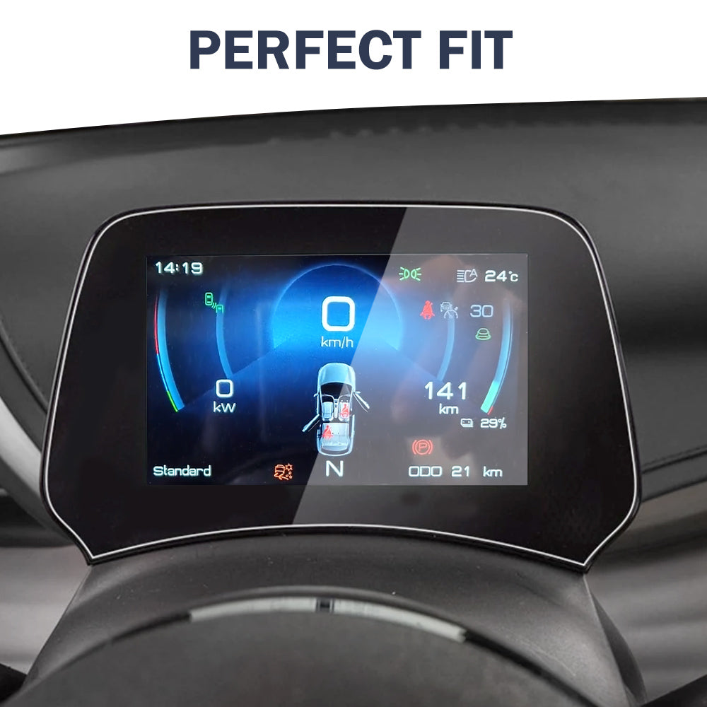 Center Console Dashboard Tmepered Glass Screen Protector For BYD Atto 3